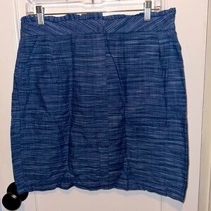 J. Crew Linen  Women’s Knee Length Skirt